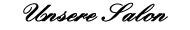 Schaltfläche Unsere Salon