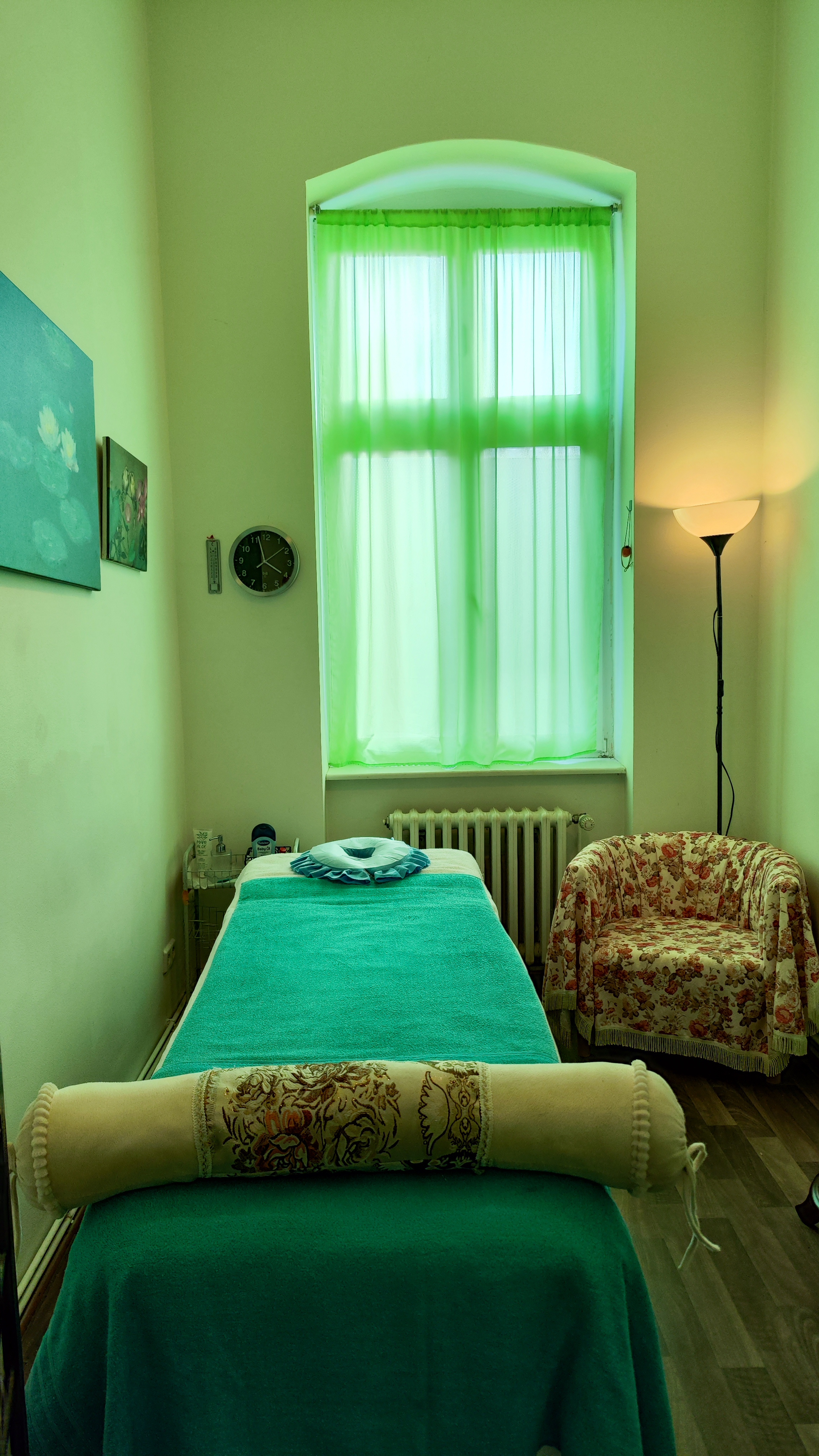 Erste Massageraum eine Ansicht